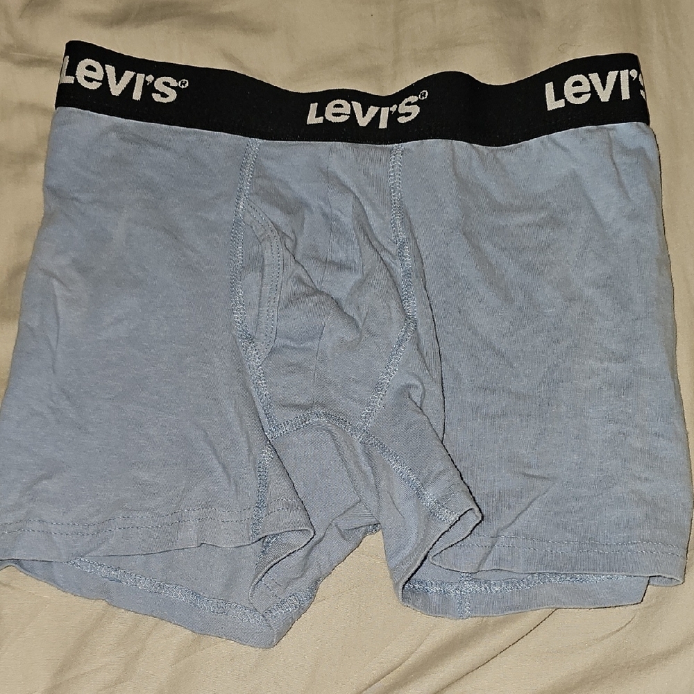 Levi's Blue Boxer Briefs Soft Cotton Comfort